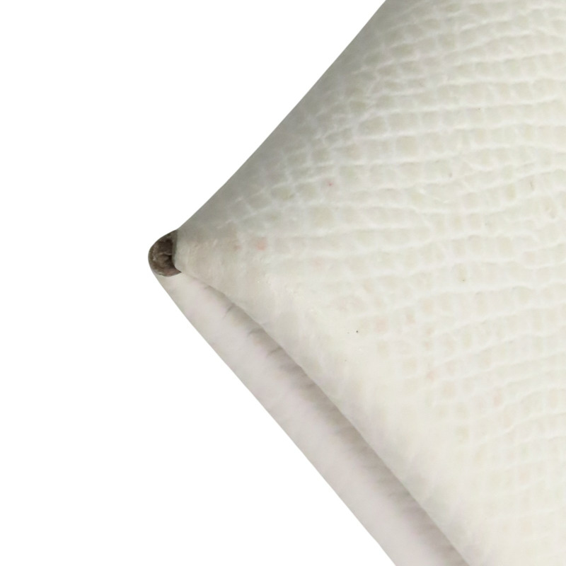 白色 Epsom 牛皮 Calvi 卡夾 名片夾 B刻 銀扣【HERMES 愛馬仕】 H044164CK10-11