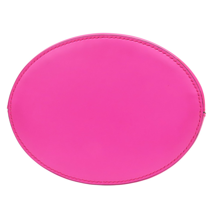 粉紅色 牛皮 Trifolio 水桶包 肩背包【Salvatore Ferragamo 費拉格慕】 211194-3