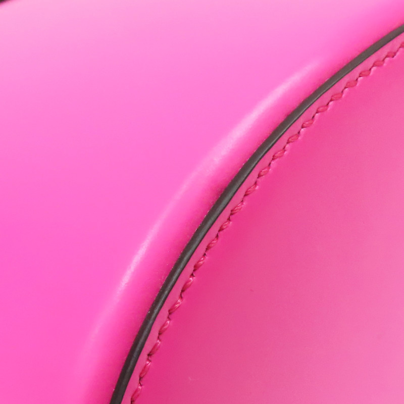 粉紅色 牛皮 Trifolio 水桶包 肩背包【Salvatore Ferragamo 費拉格慕】 211194-9