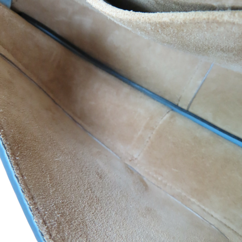 藍色 牛皮 Mini Gate Dual 肩背包【LOEWE 羅威】 A650N46X13-5