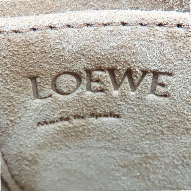 藍色 牛皮 Mini Gate Dual 肩背包【LOEWE 羅威】 A650N46X13-8