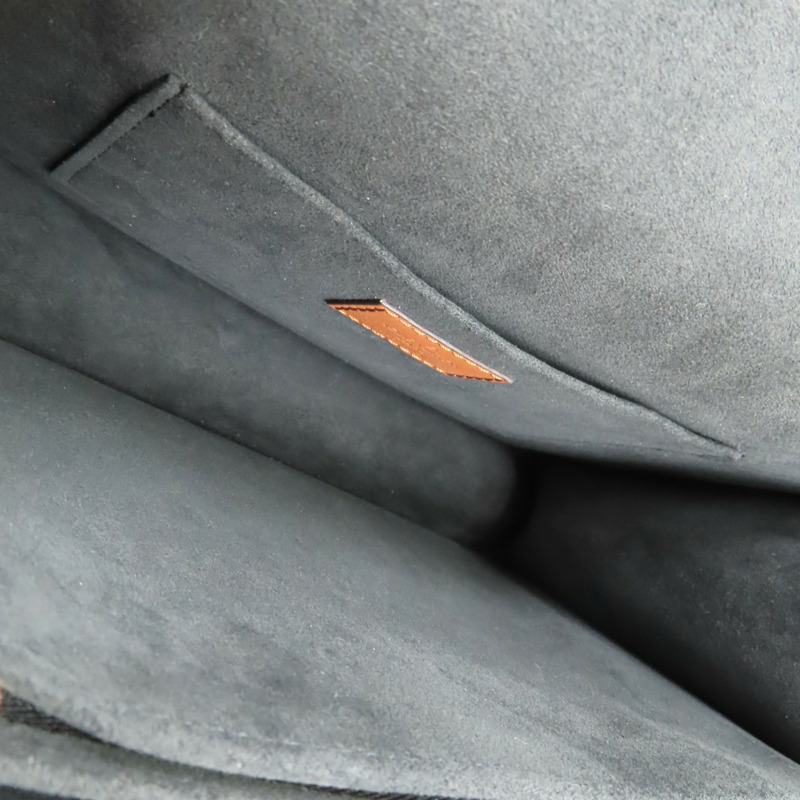 棕色 原花 Reverse 帆布 Dauphine MM 肩背包【LOUIS VUITTON LV 路易威登】 M45958-5