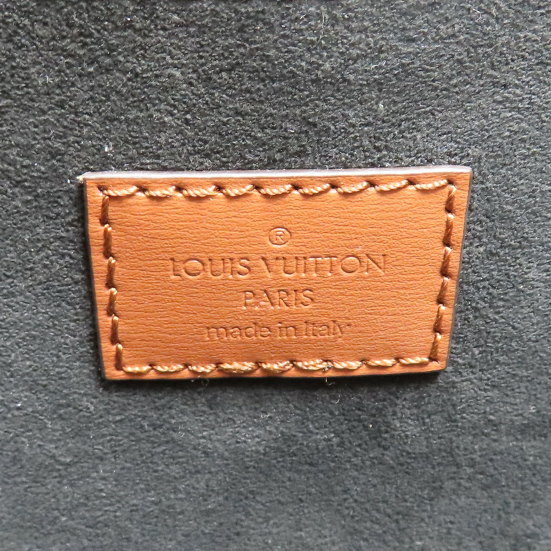 棕色 原花 Reverse 帆布 Dauphine MM 肩背包【LOUIS VUITTON LV 路易威登】 M45958-7