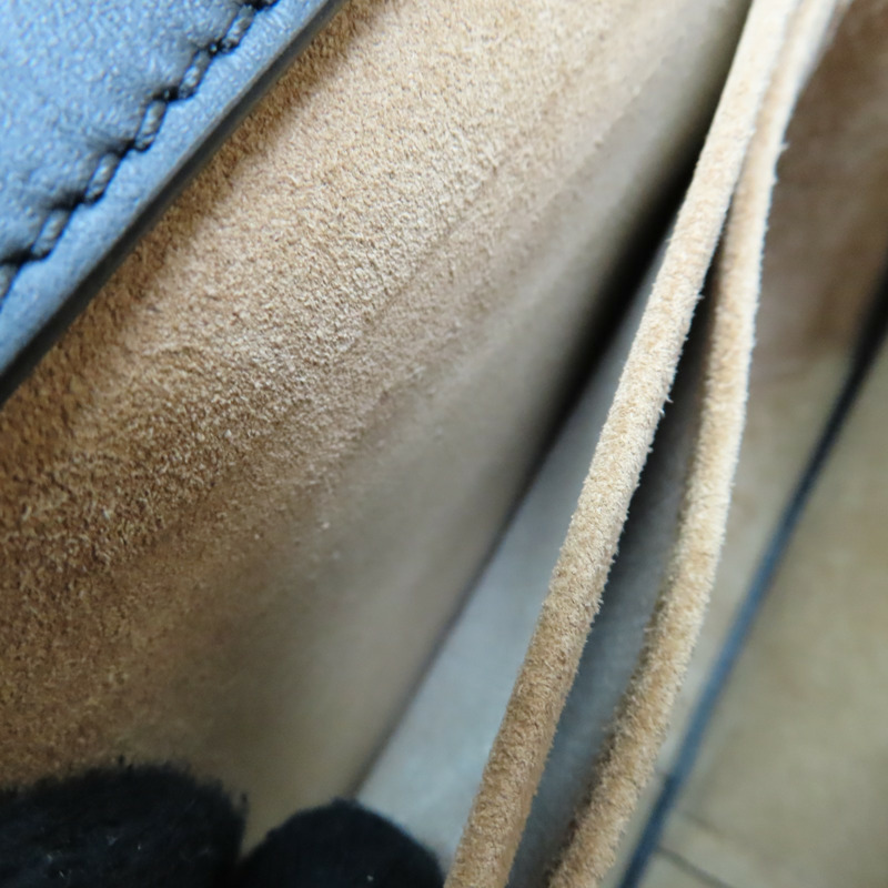 黑/棕色 牛皮 Mini Gate Dual 肩背包【LOEWE 羅威】 A650N46X13-7