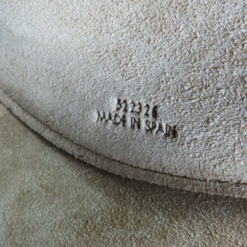 黑/棕色 牛皮 Mini Gate Dual 肩背包【LOEWE 羅威】 A650N46X13-9