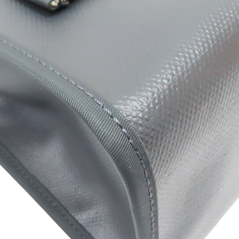 黑灰色 帆布 Herbag Zip 31 肩背包 W刻 銀扣【HERMES 愛馬仕】 H078971CK-11