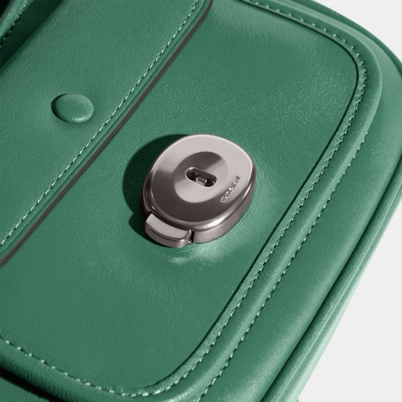 Coach 女士 TABBY 19號 斜挎包均碼碼18 X 5.5 X 13.5 CM-2