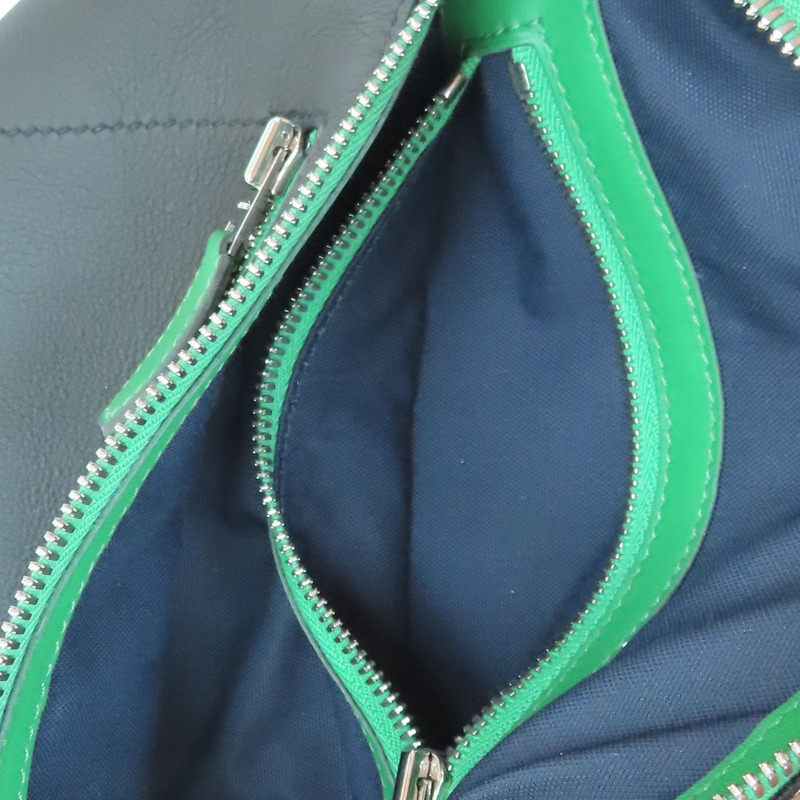 黑/仙人掌綠 Cristobal牛皮 Cityslide PM 腰包 D刻【HERMES 愛馬仕】-6