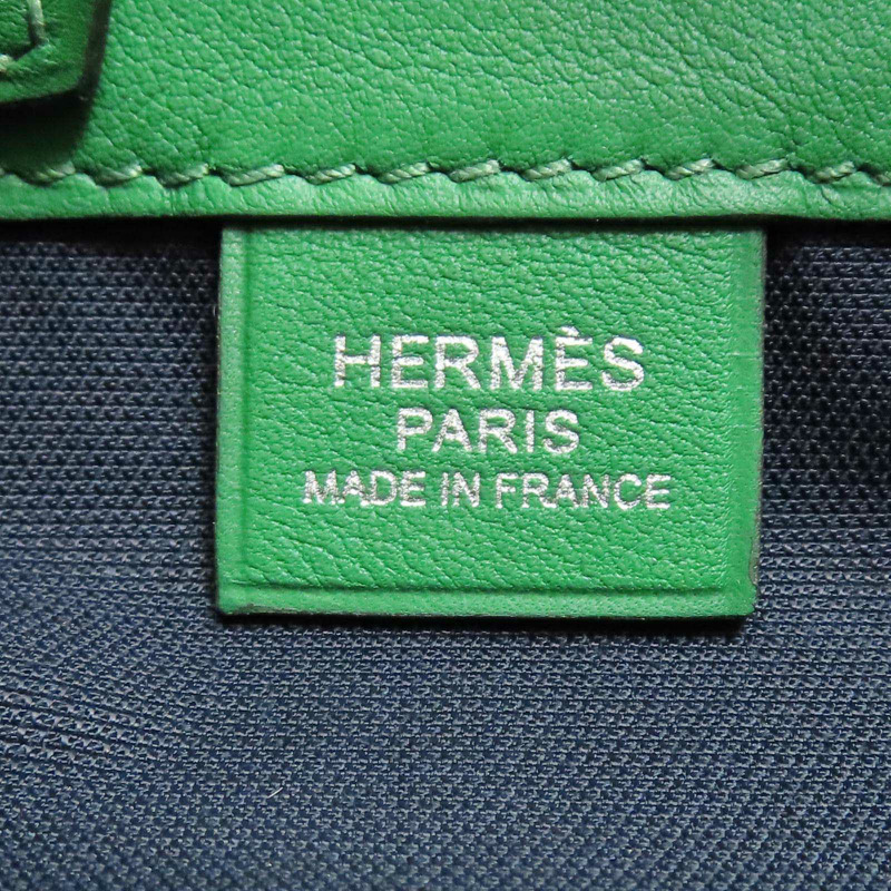 黑/仙人掌綠 Cristobal牛皮 Cityslide PM 腰包 D刻【HERMES 愛馬仕】-7