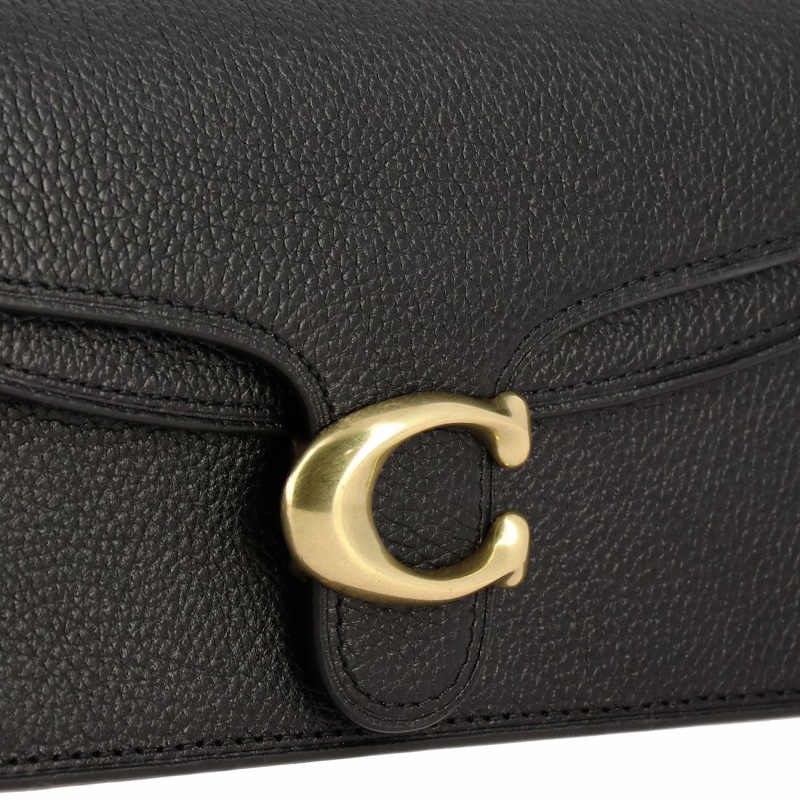 Coach 女士 黑色虎斑單肩包均碼碼長：18cm， 寬：5cm， 高：10cm-2