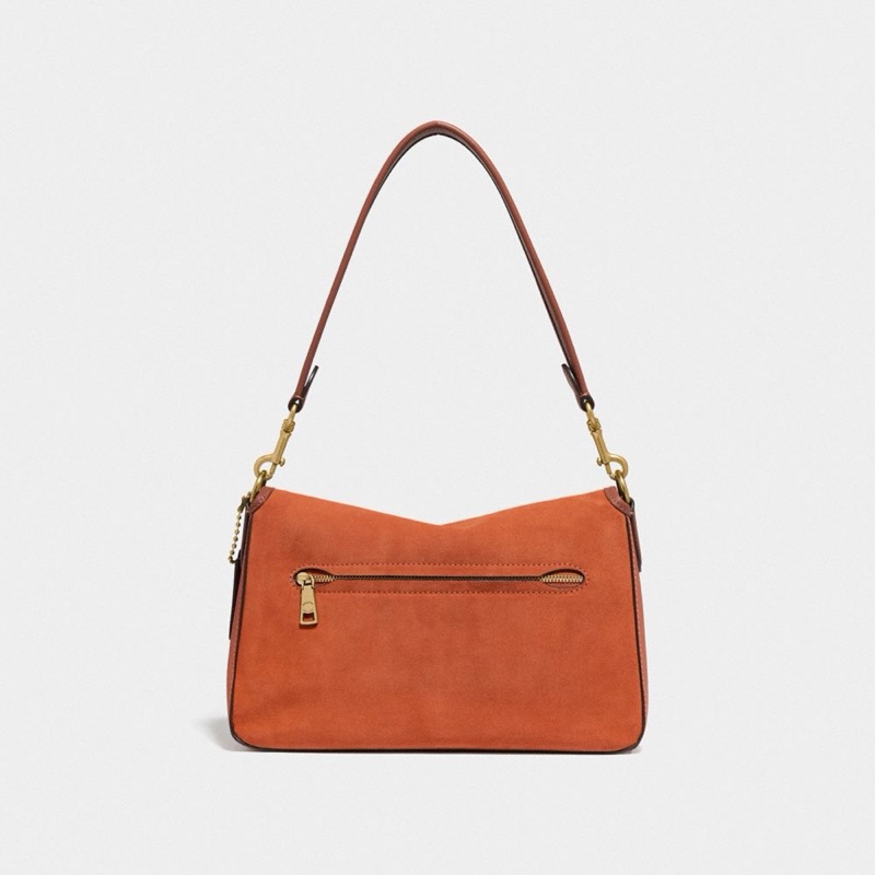 Coach 女士 徽標斜挎包均碼碼長：27cm，寬：9cm，高：17cm-2