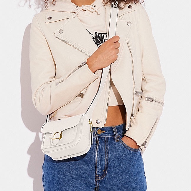 Coach 男女同款 Tabby Messenger 19 斜挎包均碼碼常規、18cm*6cm*14cm-2