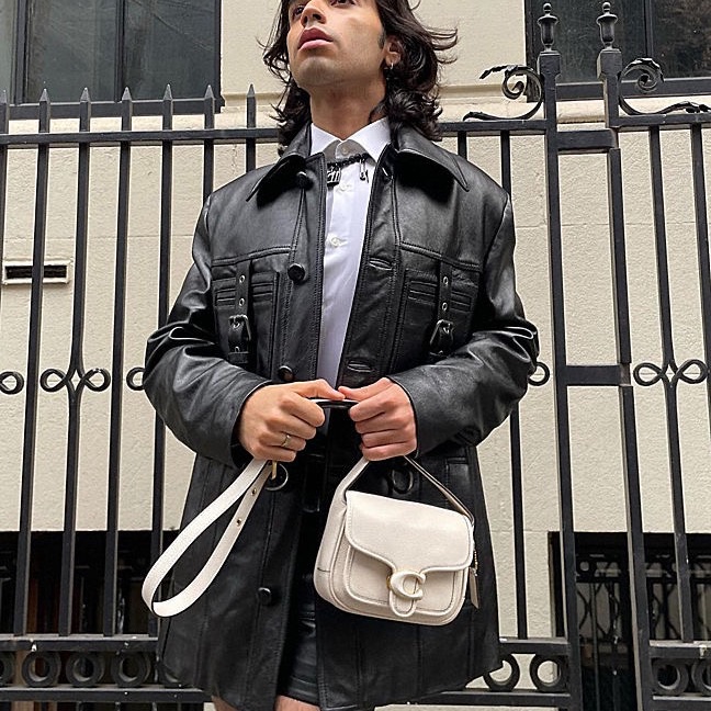 Coach 男女同款 Tabby Messenger 19 斜挎包均碼碼常規、18cm*6cm*14cm-3