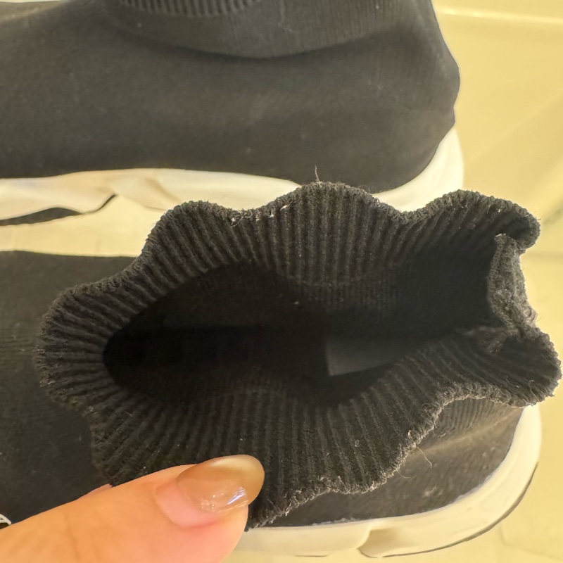 Balenciaga 黑色襪套鞋44號 經典不敗-8