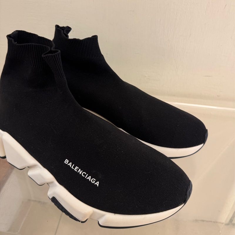 Balenciaga 黑色襪套鞋44號 經典不敗-10