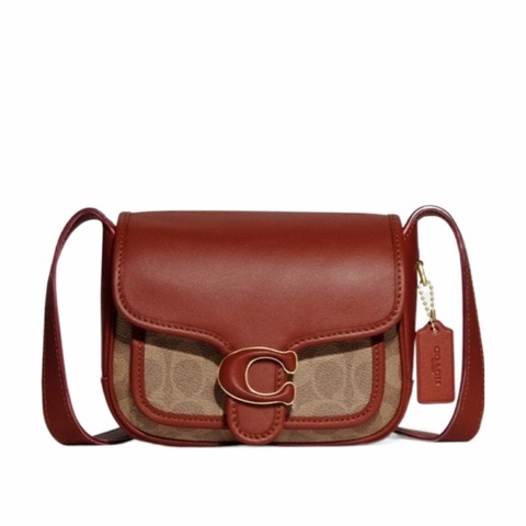 Coach 女士 TABBY 19 斜挎包均碼碼18 X 5.5 X 13.5 CM
