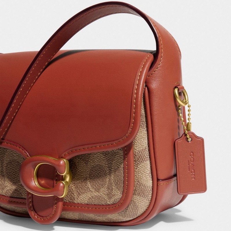 Coach 女士 TABBY 19 斜挎包均碼碼18 X 5.5 X 13.5 CM-1