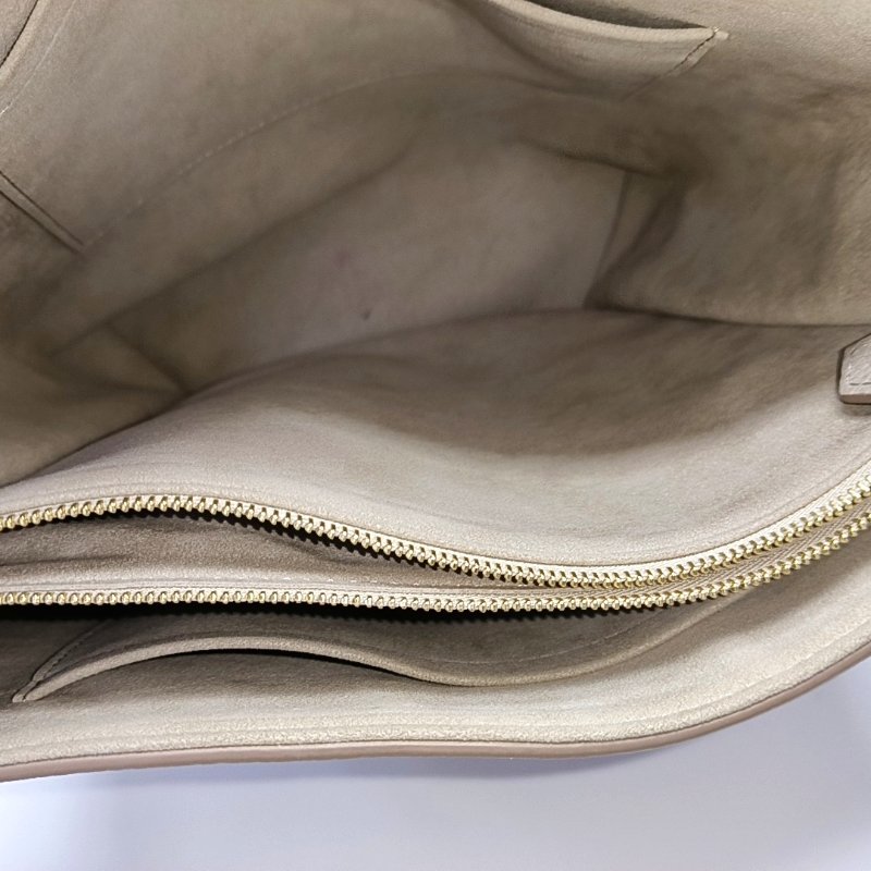 LOUIS VUITTON VOLTA灰色牛皮單肩包手提包金色五金可拆卸肩帶-6