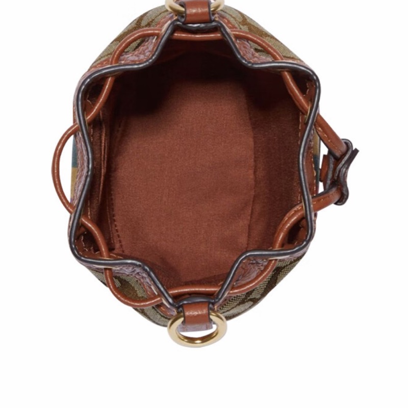 Coach 女士 拼色迷你水桶單肩包均碼碼14 X 9 X 16.5 CM-2