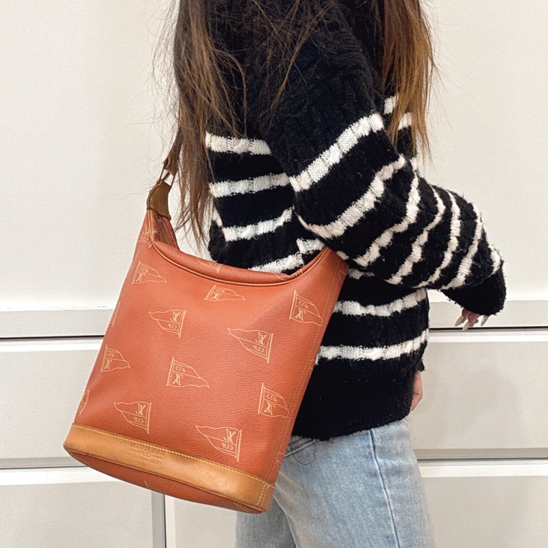 Louis Vuitton 「特價出清」1995美洲杯帆船賽限量斜挎包vintage 中古 二手-5