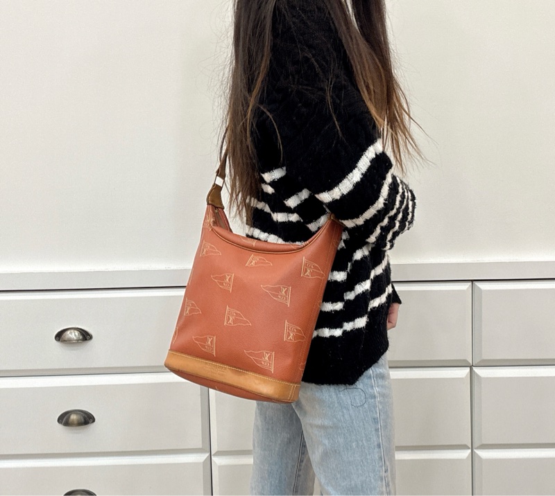 Louis Vuitton 「特價出清」1995美洲杯帆船賽限量斜挎包vintage 中古 二手-6