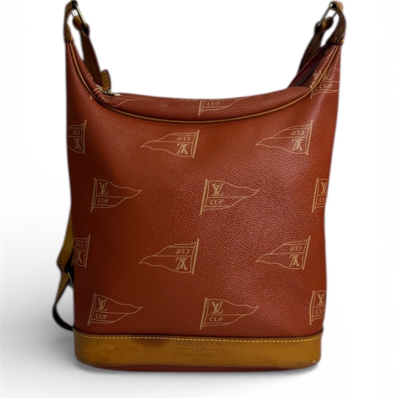 Louis Vuitton 「特價出清」1995美洲杯帆船賽限量斜挎包vintage 中古 二手-7