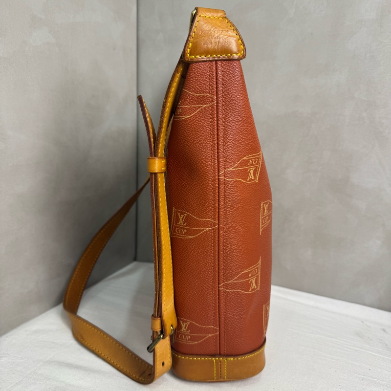 Louis Vuitton 「特價出清」1995美洲杯帆船賽限量斜挎包vintage 中古 二手-10
