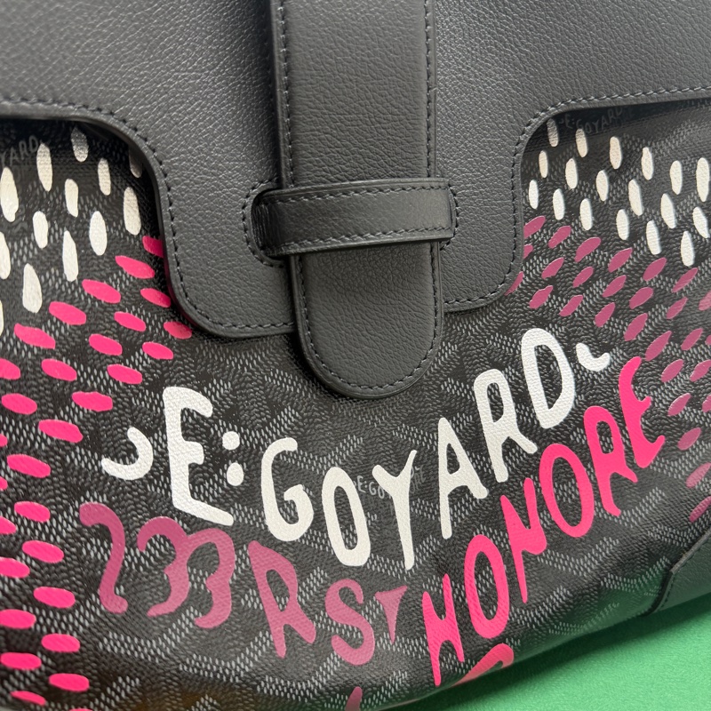 Goyard 全球10隻限量版 Limited Jet Black Saigon Tote Bag-1