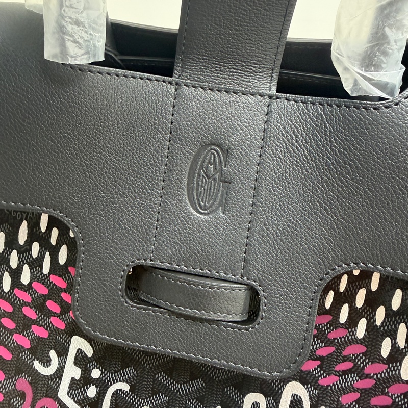 Goyard 全球10隻限量版 Limited Jet Black Saigon Tote Bag-5
