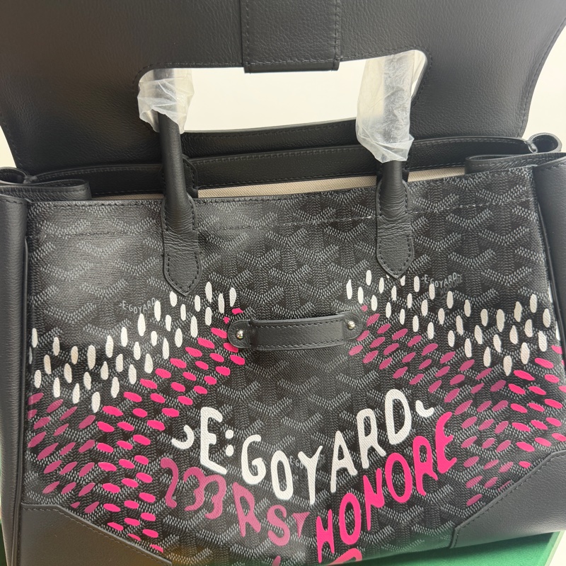Goyard 全球10隻限量版 Limited Jet Black Saigon Tote Bag-6