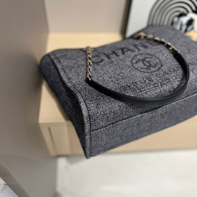 Chanel Deauville Medium Tote Bag-6