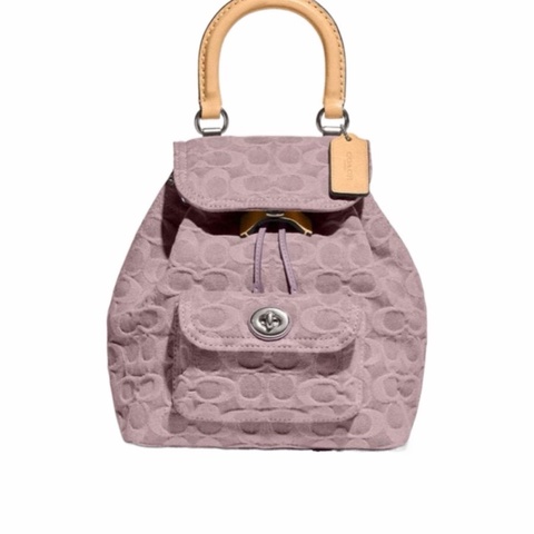 Coach 女士 徽標雙肩包均碼碼常規、23cm*12cm*21.5cm