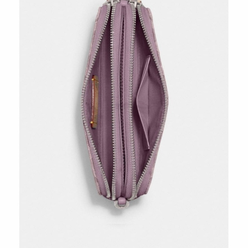 Coach 女士 Kira 牛仔斜挎包均碼碼19cm*4cm*10.5cm-3