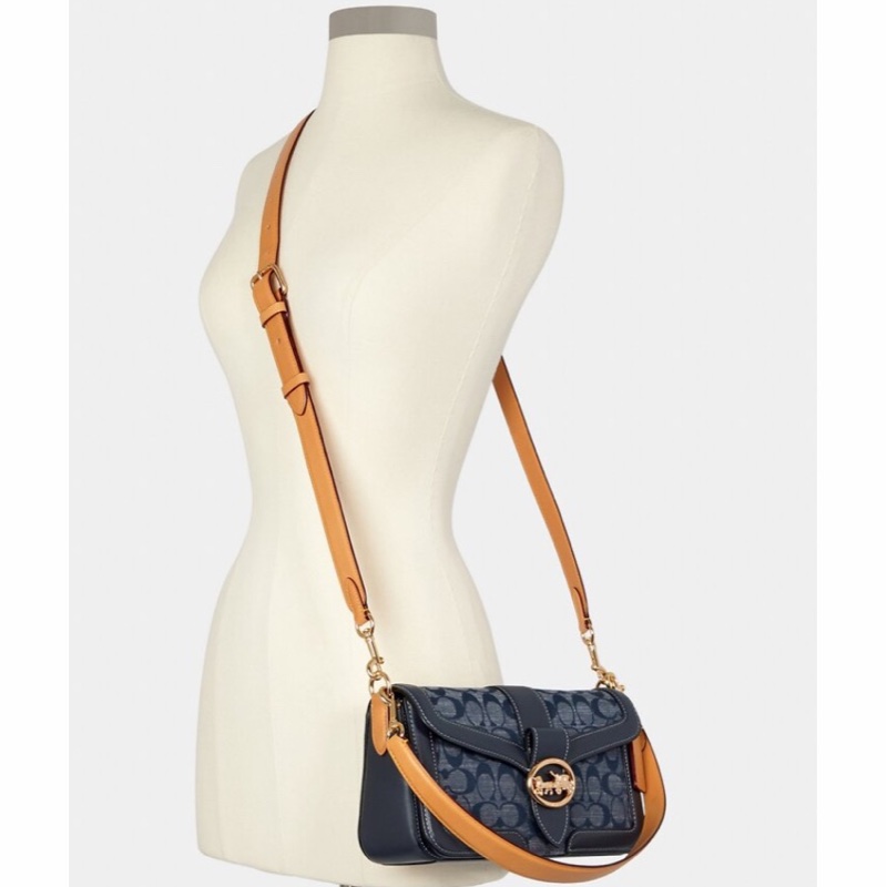 Coach 女士 徽標手提包均碼碼長：27CM寬：7CM高：14CM-6