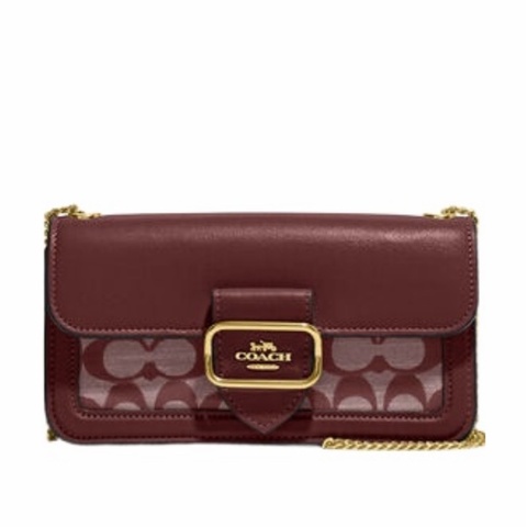 Coach 女士 Morgan 標誌性青年布斜挎包均碼碼20cm*4cm*10.5cm