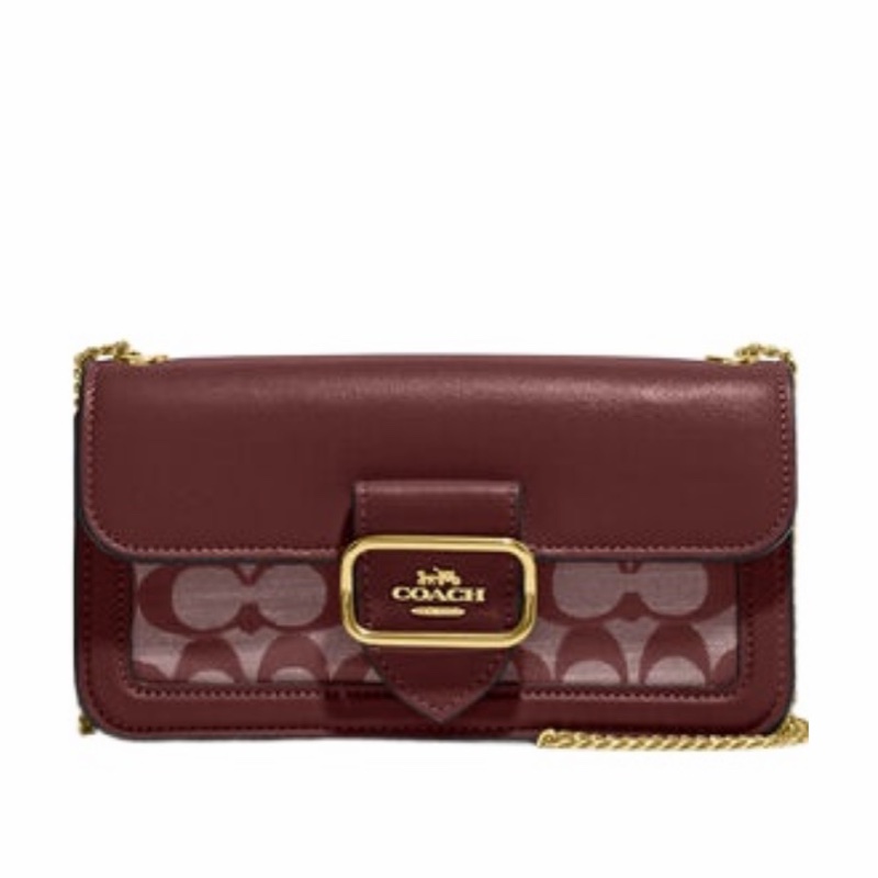 Coach 女士 Morgan 標誌性青年布斜挎包均碼碼20cm*4cm*10.5cm-4