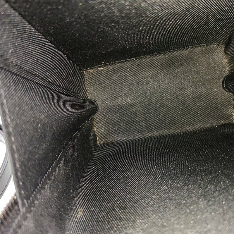 LOUIS VUITTON SOFT TRUNK棕色塗層帆布老花刺繡單肩包斜挎包銀色黑色五金可拆卸肩帶-12