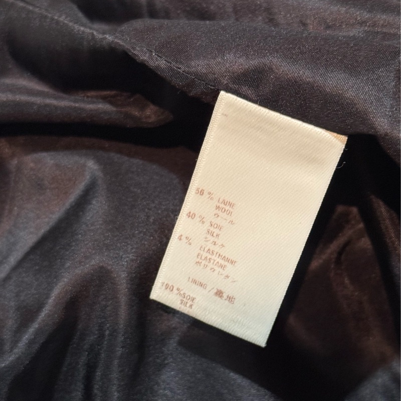 《新歡舊愛》正品LV路易威登毛料一片式A字裙36/S-4