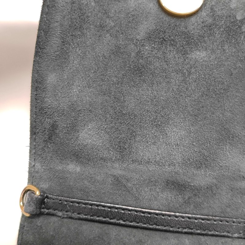 DIOR Diorama深藍色牛仔布藤格紋鉚釘盾牌包單肩包斜挎包金色五金可拆卸肩帶-10