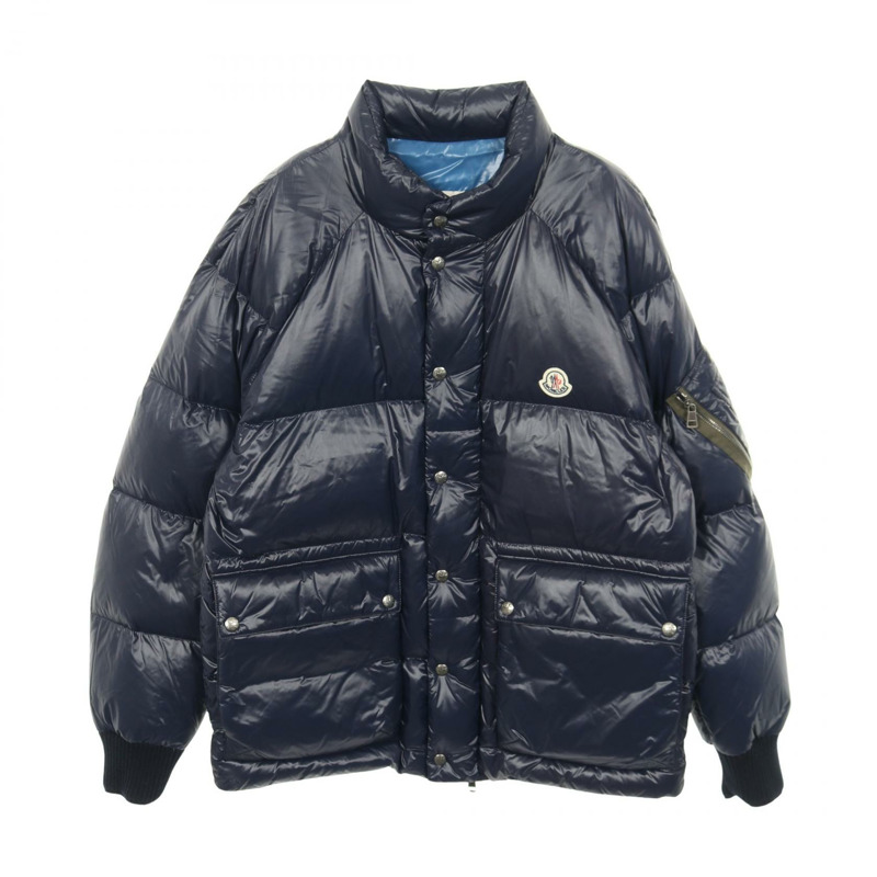 MONCLER MARTINEAU 男士羽絨衣 #3 尼龍海軍藍二手-0