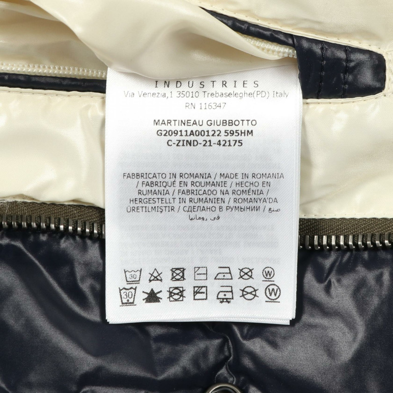 MONCLER MARTINEAU 男士羽絨衣 #3 尼龍海軍藍二手-5