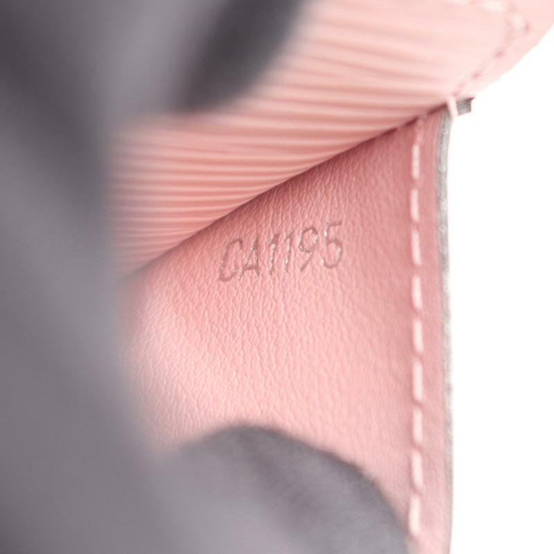 路易威登 Portefeuille Sarah 雙折長版皮夾 M61394 Epi Rose Nacre-5