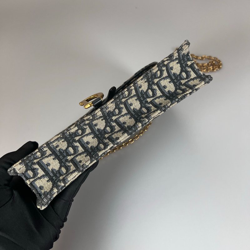 DIOR 老花肩背包WOC-4