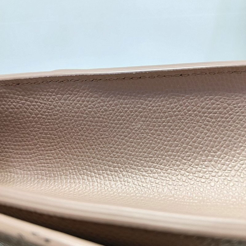 DIOR 30 Montaigne豆沙色牛皮蒙田包單肩包斜挎包金色五金可拆卸肩帶-10