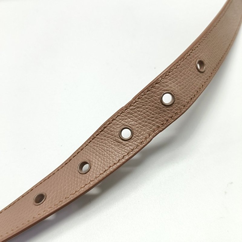 DIOR 30 Montaigne豆沙色牛皮蒙田包單肩包斜挎包金色五金可拆卸肩帶-14