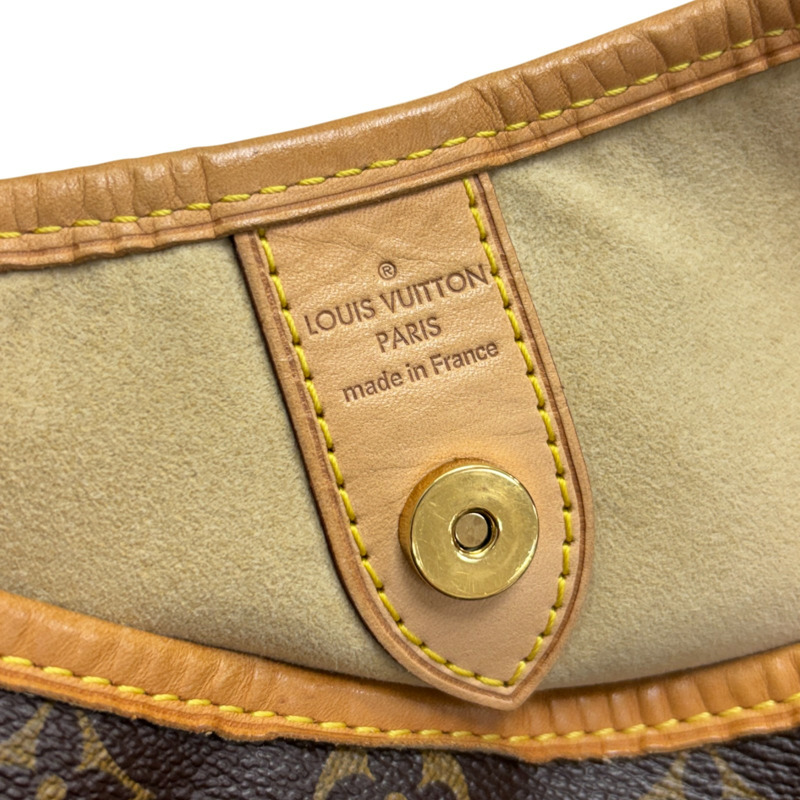 棕色 原花 帆布 Galliera GM 肩背包 金扣【LOUIS VUITTON LV 路易威登】 M56381-5