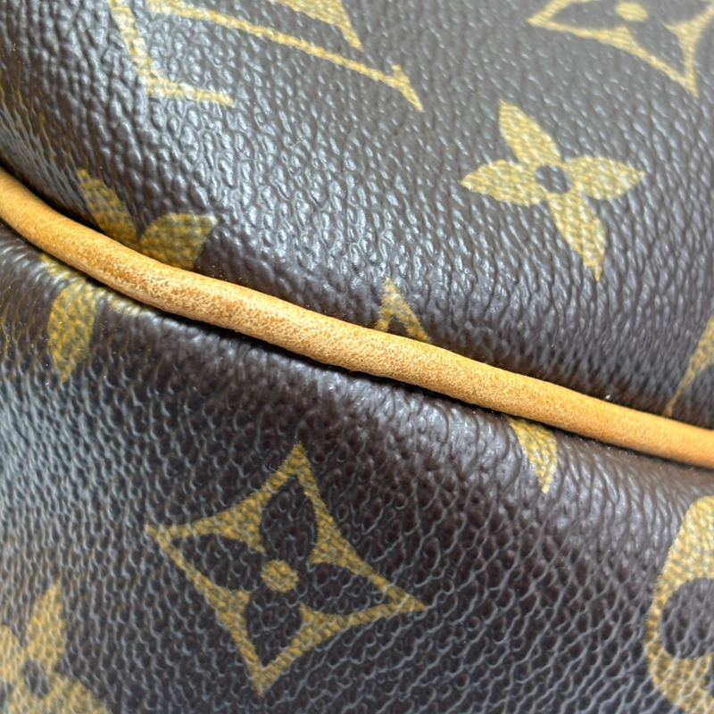 棕色 原花 帆布 Galliera GM 肩背包 金扣【LOUIS VUITTON LV 路易威登】 M56381-11