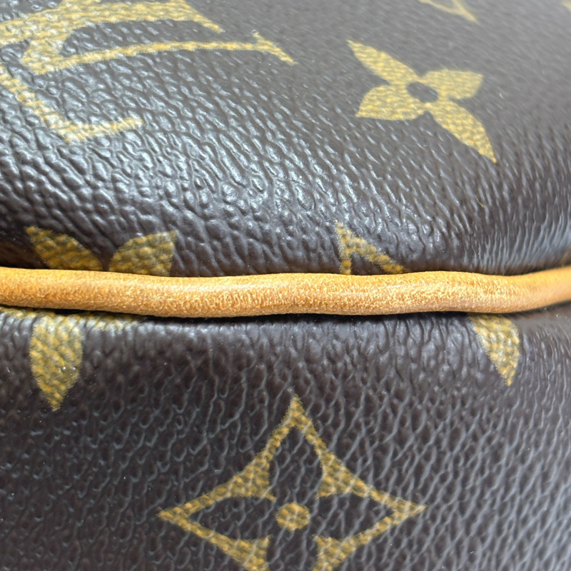 棕色 原花 帆布 Galliera GM 肩背包 金扣【LOUIS VUITTON LV 路易威登】 M56381-13