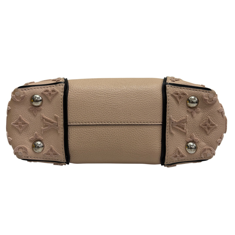 粉紅色米色 Veau Cachemire牛革 Tote W BB 兩用包【LOUIS VUITTON LV 路易威登】 M94711-3