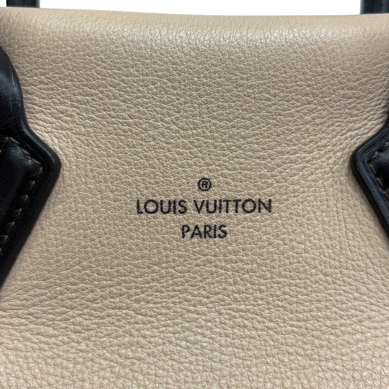 粉紅色米色 Veau Cachemire牛革 Tote W BB 兩用包【LOUIS VUITTON LV 路易威登】 M94711-4